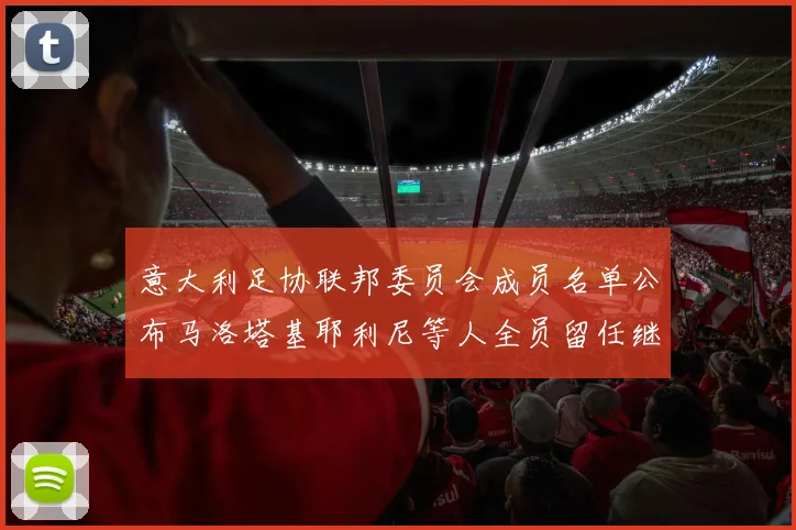 意大利足协联邦委员会成员名单公布马洛塔基耶利尼等人全员留任继续服务
